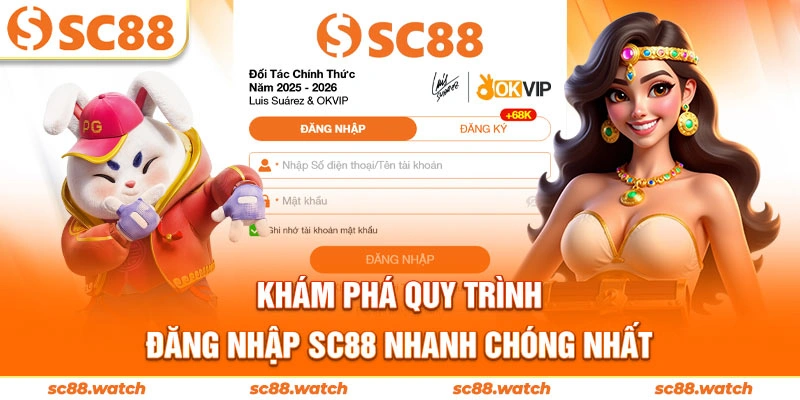 Khám phá quy trình đăng nhập SC88 nhanh chóng nhất